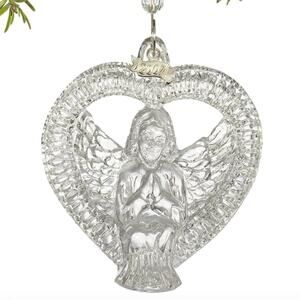 Waterford Crystal 2007 Annual Angel Ornament with enhancer - orig. box